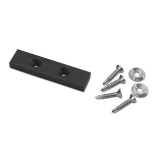 Comprar NOVOTEGRA Set pletina antideslizante para fachada 80 x 20 x 8 mm. negro