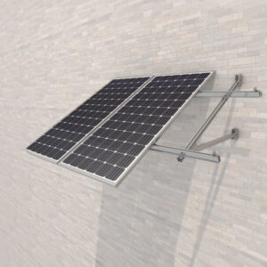 Comprar SUNFER 15V1 Soporte inclinado abierto para fachada. 1 módulo en vertical