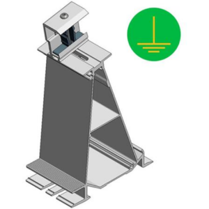 Estructura VAN DER VALK Pie trasero Al ValkPro+ L10° lateral de la categoría solar