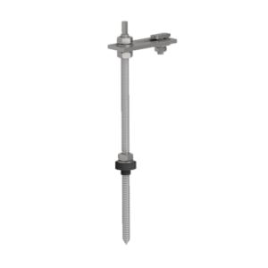 Estructura SUNFER S01-250-C-1-C Fijación clip atornillada a hormigón/madera para cubierta de teja de la categoría solar