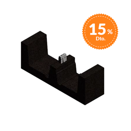 Comprar VAN DER VALK Sop. baldosa 250x75x90mm ValkPro+ cub PVC