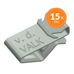 Comprar VAN DER VALK Sujetacables inox S