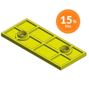 Comprar VAN DER VALK Placa relleno 3mm de plást. Smartline