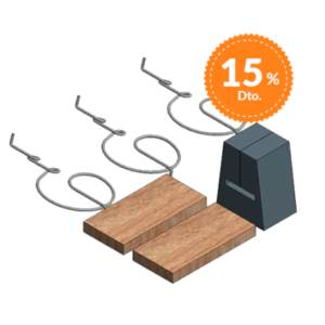 Comprar VAN DER VALK Kit vierteaguas - gancho de pizarra