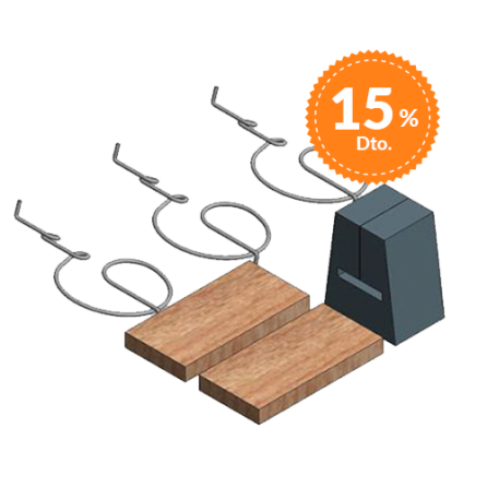 Comprar VAN DER VALK Kit vierteaguas - gancho de pizarra