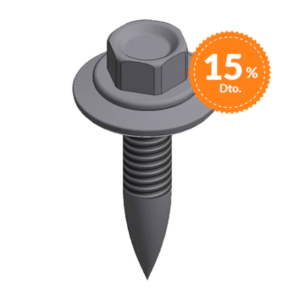 Comprar VAN DER VALK Tornillo inox para chapa M6x25 mm