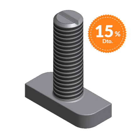 Comprar VAN DER VALK Perno cabeza de martillo inox M8x25mm