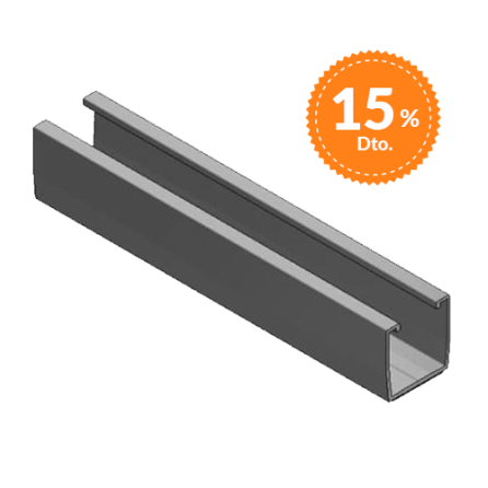 Comprar VAN DER VALK Perfil trapezoidal Al L=280mm + EPDM