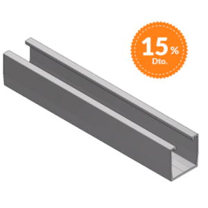 Comprar VAN DER VALK Perfil trapezoidal Al L=1009mm para rampa solar