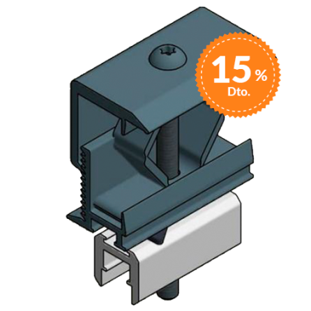 Comprar VAN DER VALK Pinza final Al perf. 28-50 mm negra
