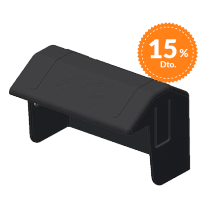 Comprar VAN DER VALK Cubierta plastico pinza lateral - negra