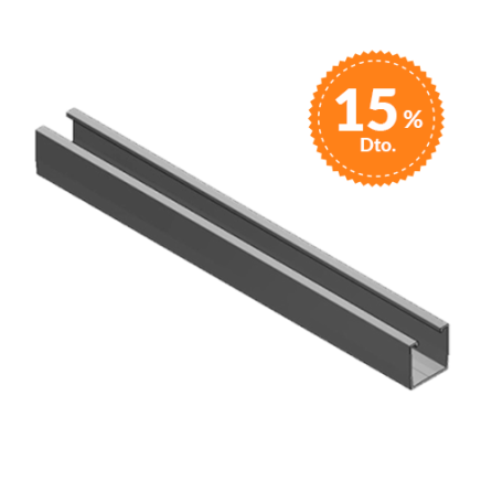 Comprar VAN DER VALK Perfil trapezoidal Al L=2240 mm + EPDM