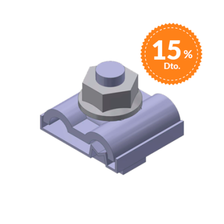 Comprar VAN DER VALK Abrazadera de puesta a tierra - inox M10
