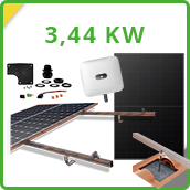 Kit solar 3,44 kW