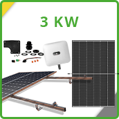 Kit solar 3 kW