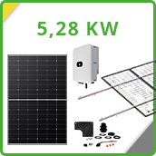 Kit solar 5,28 kW