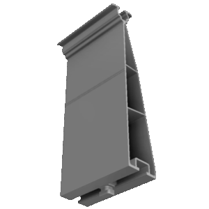 Estructura SCHLETTER FixZ-10 Perfil superior con conector 96mm de la categoría solar