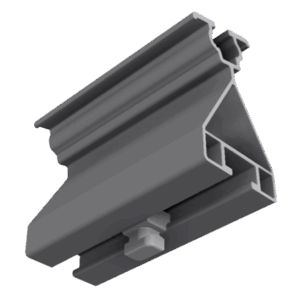 Estructura SCHLETTER FixZ-15 Perfil inferior con conector 96mm de la categoría solar