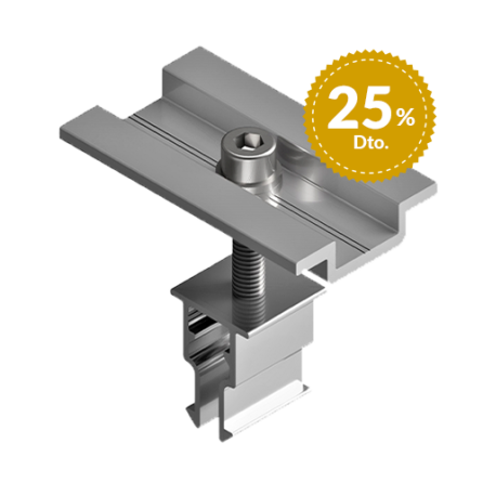 Estructura SUNFER S11-1-C Presor central click perfil G1